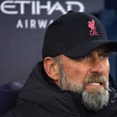 Liverpool manager Jurgen Klopp reacts during a match