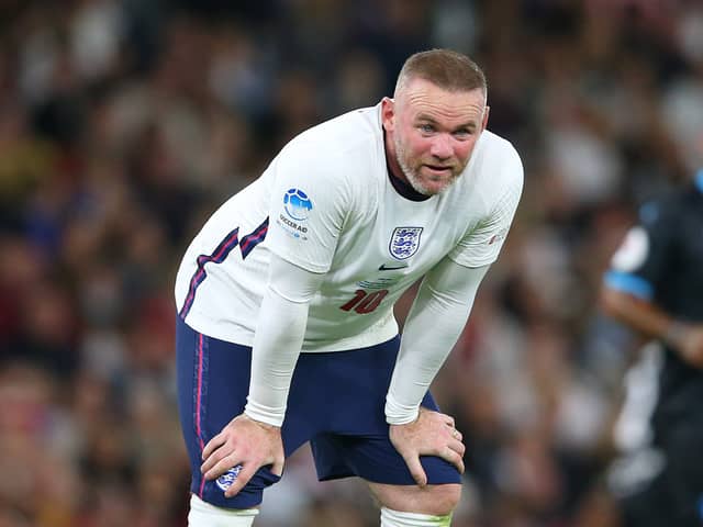 Wayne Rooney previously played for the England team in Soccer Aid 2021 and became England manager for Soccer Aid 2022
