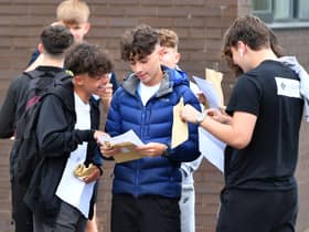 Pupils open their GCSE results. Image: Anthony Devlin/Getty Images