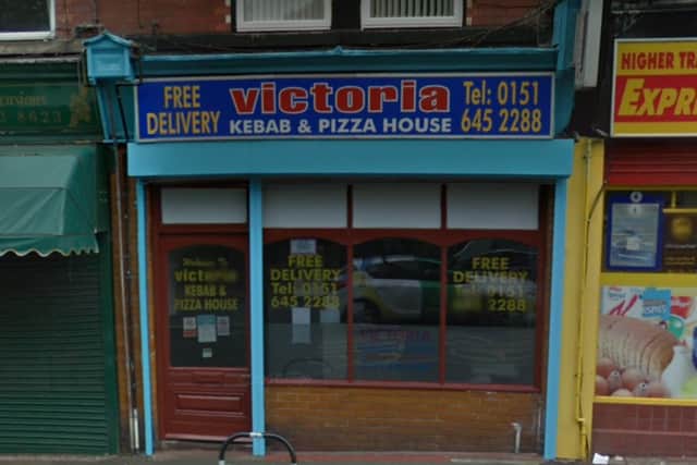 Victoria Kebab & Pizza House. Image: Google Street View