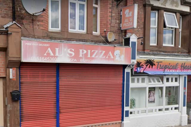 Al’s Pizza on Bedford Road, Rock Ferry. Image: Google Street View