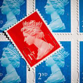 People have less than two months to use their regular non-barcoded stamps - notably the regular first and second-class stamps featuring the profile of the late Queen - before they are rendered completely invalid.   (Photo by Matt Cardy/Getty Images)