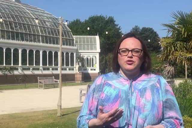 Kate Martinez, head of external relations at Sefton Park Palm House