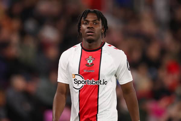 Southampton midfielder Romeo Lavia has been linked to Liverpool. Picture: Warren Little/Getty Images