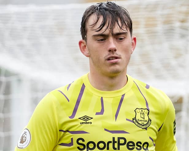 Everton youngster Harry Tyrer. Picture: Nick Taylor/Liverpool FC/Liverpool FC via Getty Images
