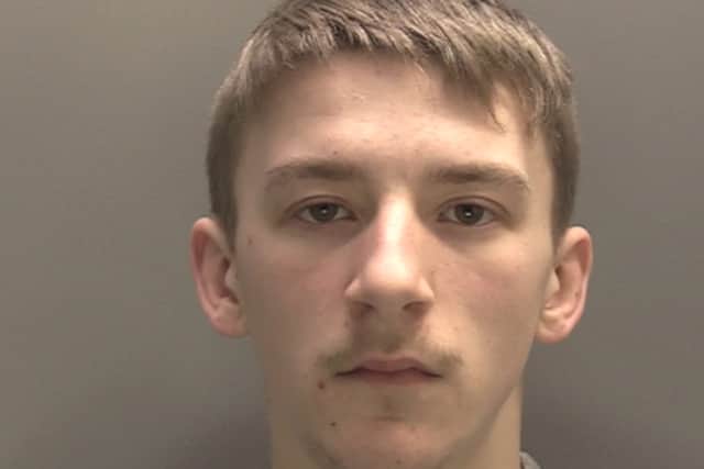 Lewis Wright of Netherton was sentenced to four years in jail. Image: Merseyside Police