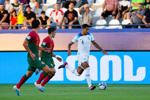 Levi Colwill is on international duty with the England Under-21 side (Image: Getty Images)