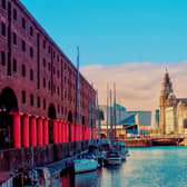 Beautiful image of the Royal Albert Dock, with the Royal Liver Building in the background. Photo by Pefkos via stock.adobe.com. 