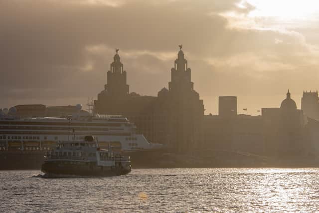 View from Seacombe over to Liverpool. Image: Ed Barnes