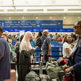 Passengers at Gatwick Airport were left stranded after multiple flights were cancelled. (Photo by: Andy Soloman/UCG/Universal Images Group via Getty Images)
