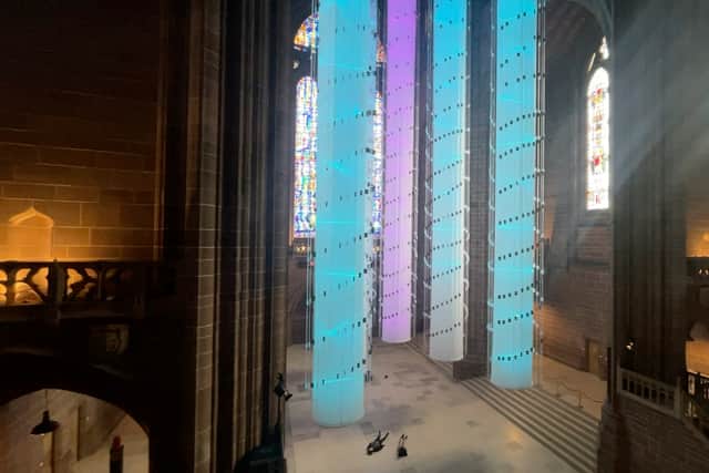  ‘Identity – We Are All Together’ will be available for visitors to the Cathedral to view until Sunday 3rd September