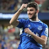 Everton striker Tom Cannon. Picture: Getty Images 