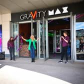 Leanne Campbell officially opened Gravity MAX Liverpool on Wednesday. Photo: Press handout