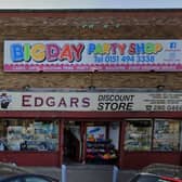 Edgar’s Discount Store, Garston. Photo: Google Street View