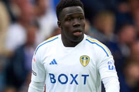 Leeds United winger Willy Gnonto. Picture: Alex Caparros/Getty Images