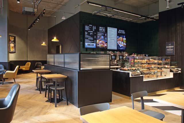 The new coffee shop. Photo: M&S