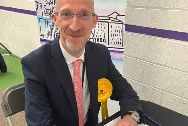 Richard Clein, Liberal Democrat councillor for Grassendale and Cressington. Image: @richardclein/twitter