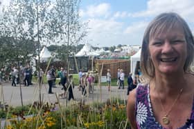 Jackie Knight Landscapes, a regular medal winner at Southport Flower Show built the Menopause Garden