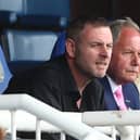 Peterborough chairman Darragh MacAnthony with director of football Barry Fry. Picture: Marc Atkins/Getty Images