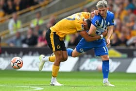 Matheus Nunes is banned for Wolves. Picture: Clive Mason/Getty Images