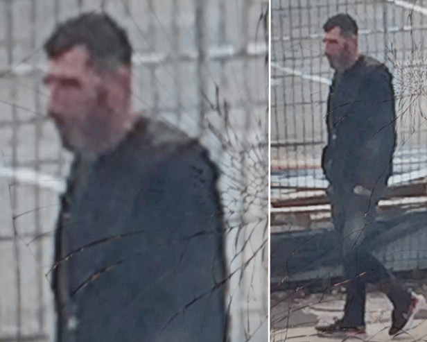 This CCTV image was taken on Falkner Street. Detectives think this man could assist their enquiries. Image: Merseyside Police