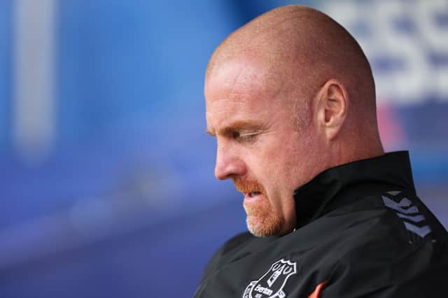 Everton manager Sean Dyche. Picture: Getty Images 