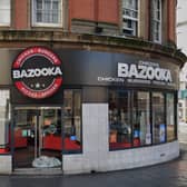 Chicken Bazooka has received the lowest food hygiene rating. Photo by Google Street View.