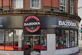 Chicken Bazooka has received the lowest food hygiene rating. Photo by Google Street View.