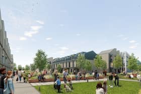 Plans have been submitted for a new urban village in Birkenhead. Image by Ion Developments