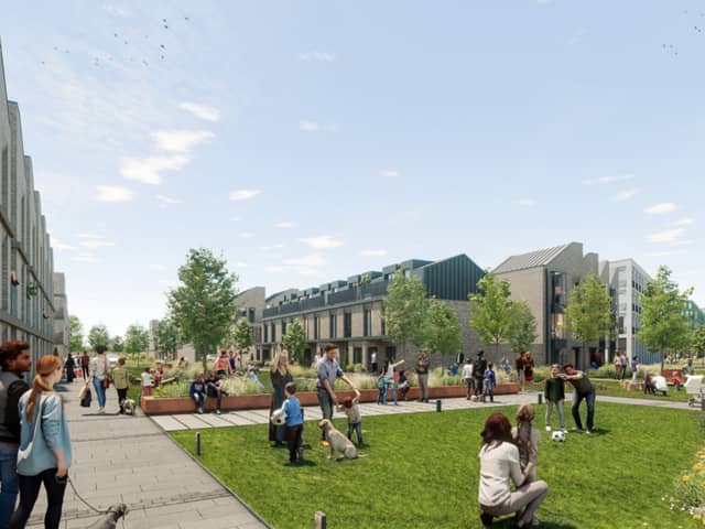 Plans have been submitted for a new urban village in Birkenhead. Image by Ion Developments