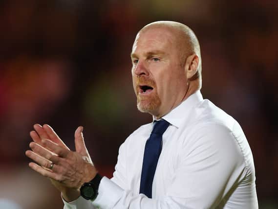 Everton manager Sean Dyche.  