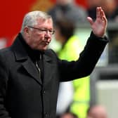 Alex Ferguson shows his frustration during a Man Utd game in 2012.