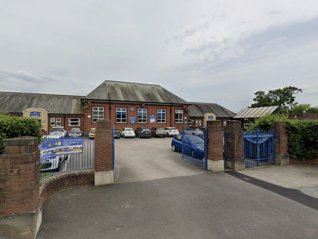 Lache Primary School was placed into lockdown earlier today. Photo: Google Maps 