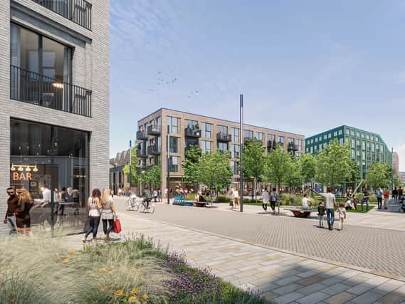Visual of what the Hind Street Urban Village development could look like. Credit: Ion Developments