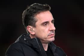 Sky Sports pundit Gary Neville. Picture:  Laurence Griffiths/Getty Images