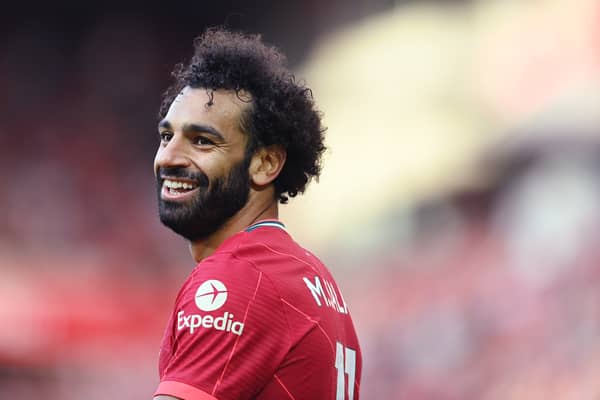 Liverpool are scouring the market to find a potential Mohamed Salah replacement, amid Saudi interest. (Getty Images)