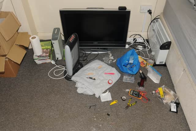 Al Swealmeen rented a flat on Rutland Avenue to build the device. Photo: Merseyside Police