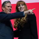 Labour party leader, Sir Keir Starmer and Deputy Leader Angela Rayner at the Labour Party Conference in Liverpool. Image: Ian Forsyth/Getty Images