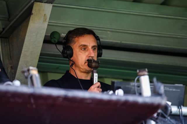 Gary Neville thinks Liverpool are the most likely to challenge Man City (Image: Getty Images)