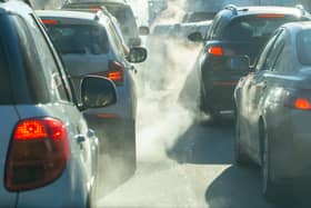 Pollution from the exhaust of cars in the city. Image: Nady - stock.adobe.com