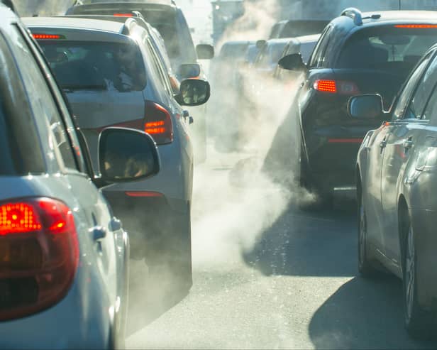 Pollution from the exhaust of cars in the city. Image: Nady - stock.adobe.com