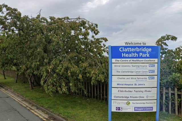 Clatterbridge Hospital. Photo: Google Street View