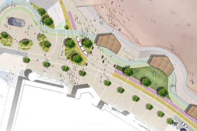 Illustration of what parts of New Brighton could look like. Photo: Wirral Council