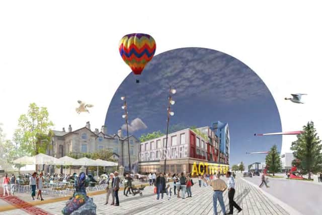 Artistic impression of how New Brighton’s waterfront could look. Photo: Wirral Council 