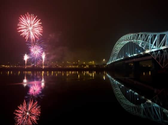  Halton Borough Council will light up the Silver Jubilee Bridge on Bonfire Night, with entertainment starting at 6.30pm. 