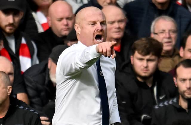 Everton manager Sean Dyche. Picture: Andrew Powell/Liverpool FC via Getty Images