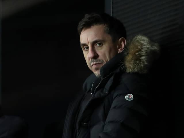 Gary Neville made some bold comments in the summer. 