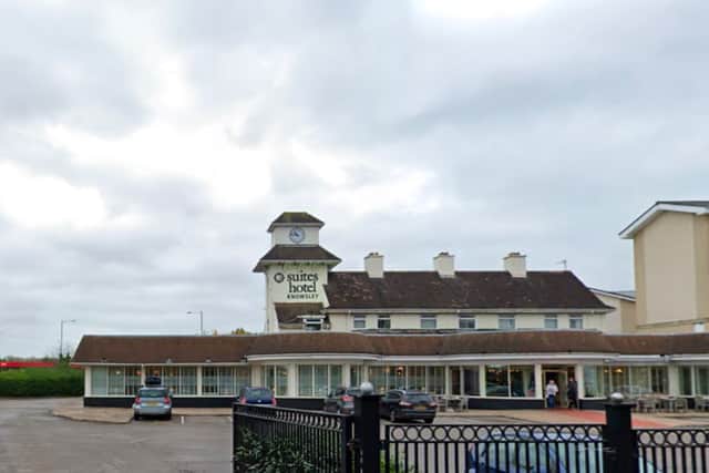 The Suites Hotel, Knowsley. Photo: Google Street View