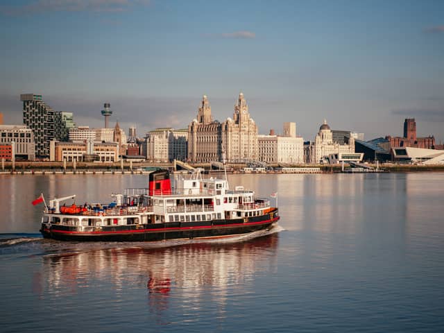 Mersey Ferry and Liverpool skyline. Image: Pete - stock.adobe.com