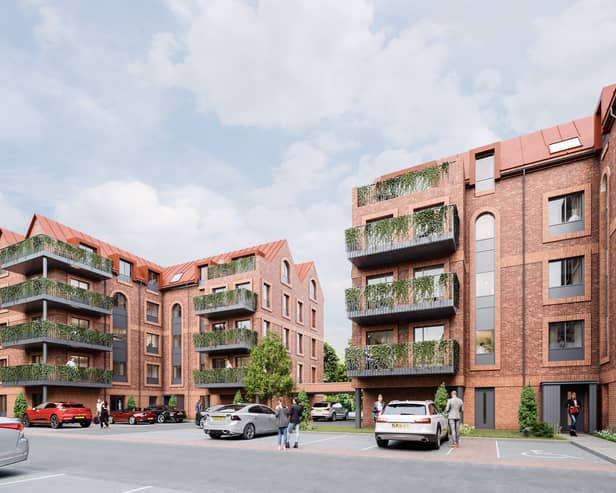How the new West Kirby flats could look. Credit: Blueoak Estates